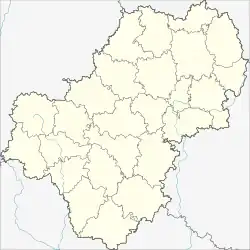 ژیزدرا در کالوگا اوبلاست واقع شده