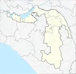 کوزت در آدیغیه واقع شده