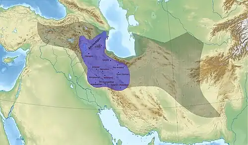 نقشۀ سرزمین پهله