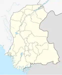 Sukkur در ایالت سند واقع شده