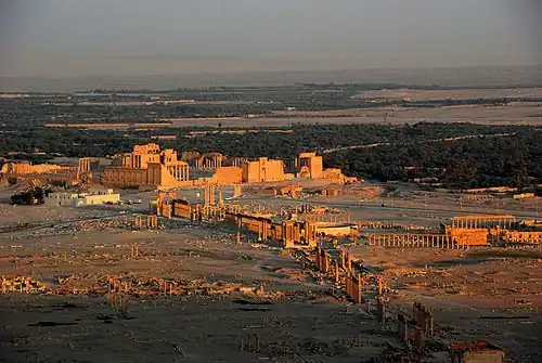 سایهگذرِ بزرگِ پالمیرا، سوریه