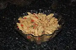 The pasta salad at the Du Ve Sue in New Orleans