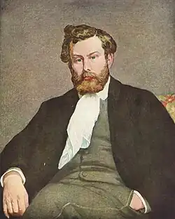 پیر آگوست رنوآر،  Portrait of آلفرد سیسلی, ۱۸۶۸