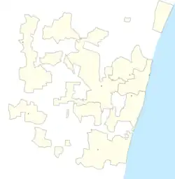 Pondicherry در پودوچری واقع شده