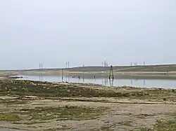 یک سد کوچک در ناحیه قلعه