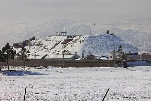 منظره‌ای از زمستان کویته