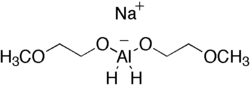 Structural formula of red-Al with explicit hydrogens