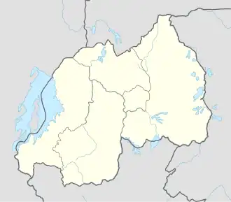 کیگالی در رواندا واقع شده