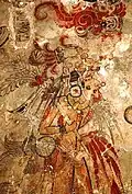 تمدن مایا به خاطر هنر، معماری، ریاضیات، و سامان ستاره شناسیش درخور توجه است. در سان بارتولو در بخش پتن در شمال گواتمالا نقاشی‌های دیواری مربوط به قرن اول میلادی تصاویر گرافیک ایزد ذرت را دربردارند. رنگ آمیزی این تصاویر آرام و بی تظاهر است و شیوهٔ کار با وجود قدمت پخته و استادانه ست. .
