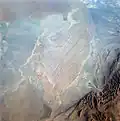 دشت لوت در سال ۱۹۸۱ تصویر گرفته شده از فضانوردان ماموریت اس‌تی‌اس-۲