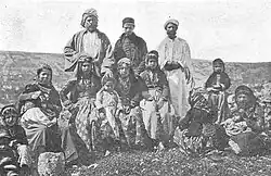 سامری‌ها، از عکسی ح. ۱۹۰۰ توسط صندوق اکتشاف فلسطین.