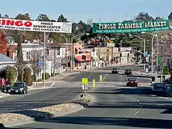 San Pablo Avenue facing north
