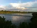 بند روی رودخانه سسکچوان در شهر سسکتون