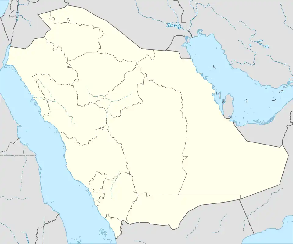 حنین در عربستان سعودی واقع شده