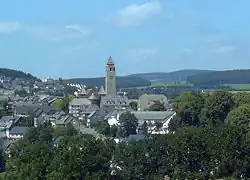 Schmallenberg (with Catholic church “Saint Alexander”)