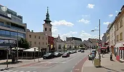 The central square in 2019