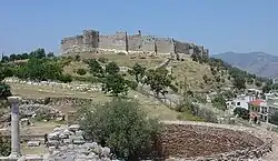 قلعه بزرگ سلجوق در تپه ایاسلوک (Ayasoluk)