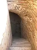 Stairs inside Septimius Severus Basilica