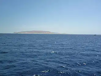شدوان از درون قایق دیده می‌شود