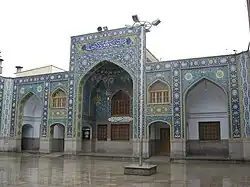 محوطه حرم شاه عبدالعظیم