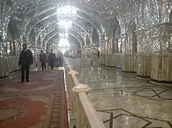 حرم شاه عبدالعظیم، نمایی از درون آرامگاه
