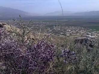 نمایی از بالای روستا