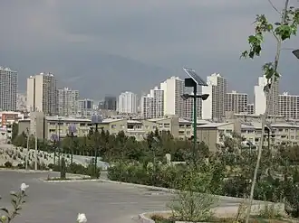 نمایی از شهرک غرب