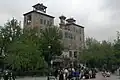 نمای شمس‌العماره از خیابان ناصرخسرو