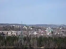 شهر شوینیگان از آن سوی رودخانه