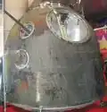 کپسول ورود مجدد شنژو ۵ به نمایش گذاشته شده‌است