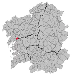 Location of Dodro within گالیسیا
subdivision_type=کشور