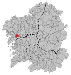 Location of Rois within گالیسیا