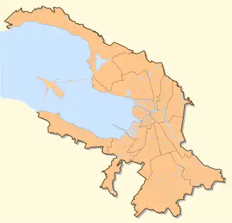 جزیره کوتلین در Saint Petersburg واقع شده