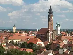 View of Straubing.