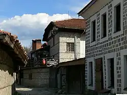 View of central Bansko