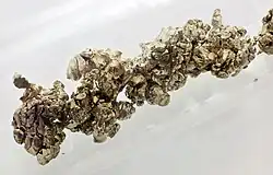 Strontium floating in paraffin oil