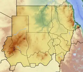 کوههای مره در سودان واقع شده