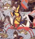 یک نبرد غیرمنظم آخنجی.