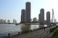 منظرهٔ منطقهٔ چوئو از رودخانهٔ سومیدا
