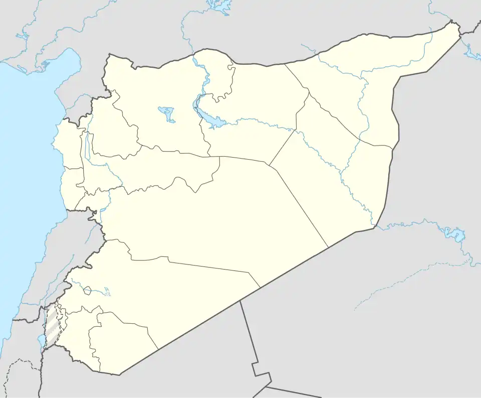 Tasil در سوریه واقع شده