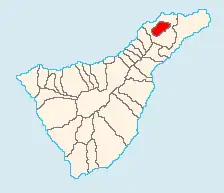Municipal location in Tenerife
