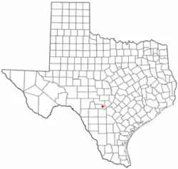 موقعیت Bandera, Texas