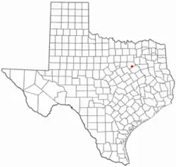 موقعیت Bardwell, Texas