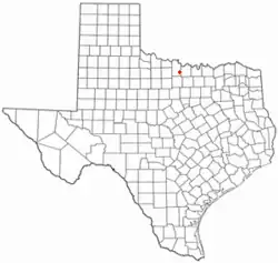 موقعیت Bellevue, Texas