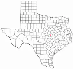 موقعیت Belton, Texas