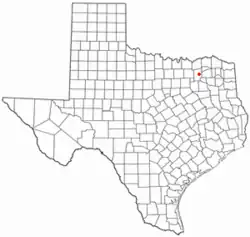 موقعیت Campbell, Texas