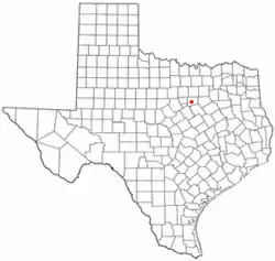 موقعیت Cleburne, Texas