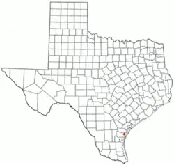 Location in the state of تگزاس