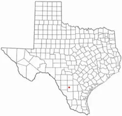 موقعیت Cotulla, Texas