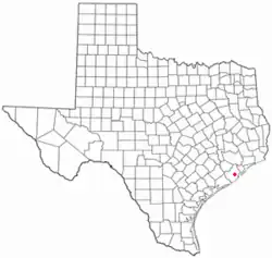 موقعیت Danbury, Texas